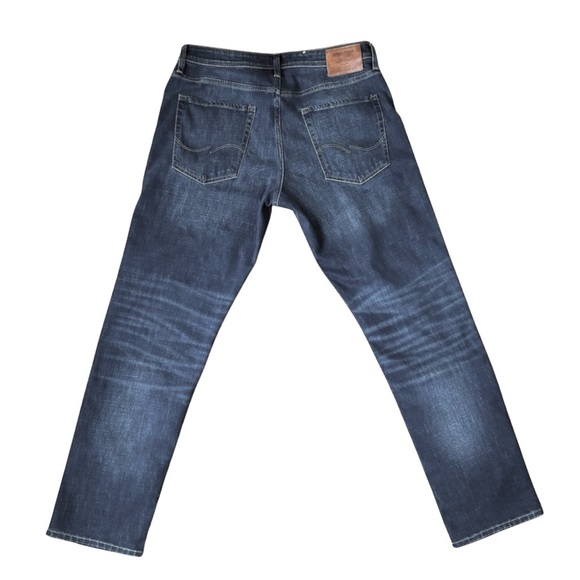 Men’s Jack & Jones Medium-Washed Denim Comfort Fit Mike-Style Jeans W36/L34 - Picture 7 of 15